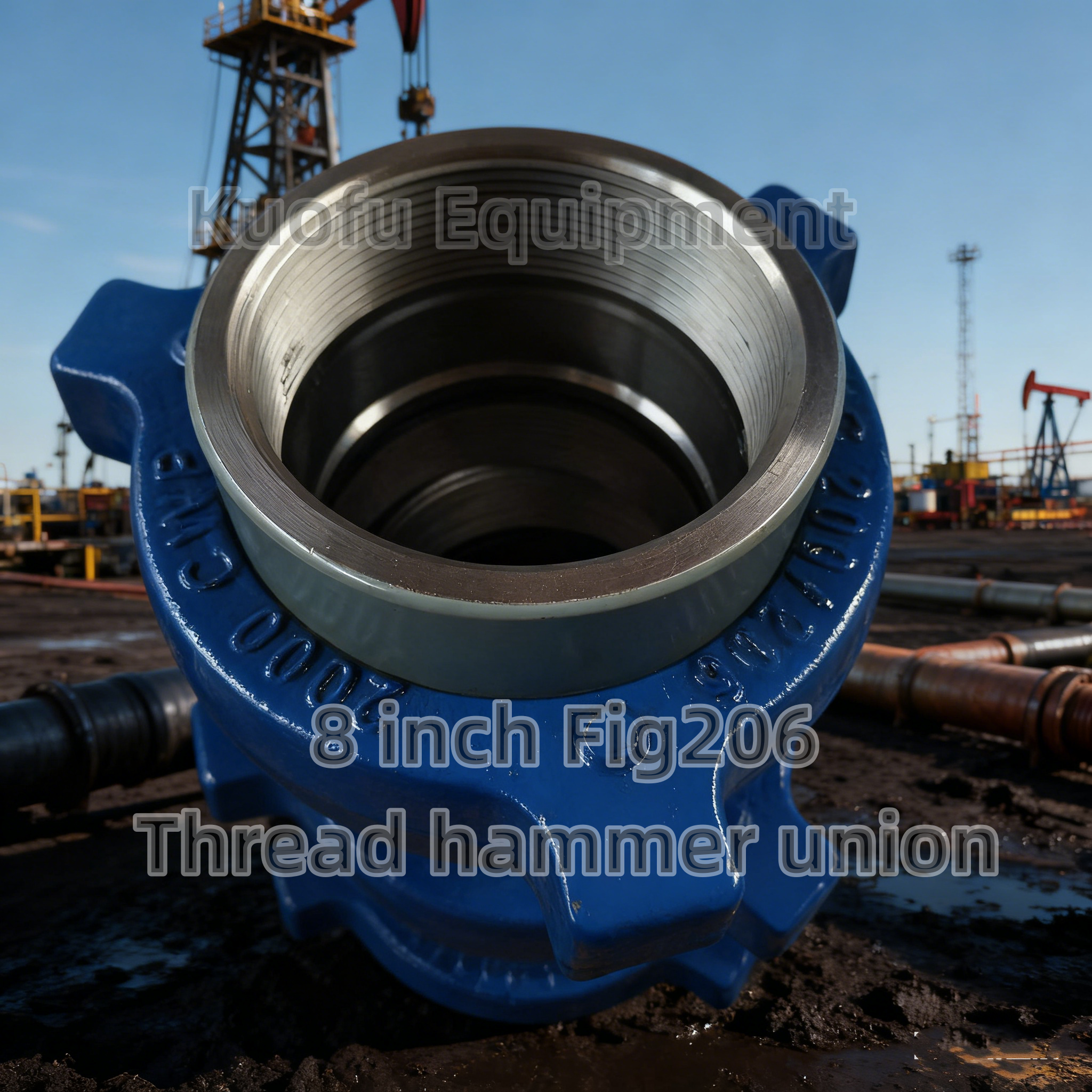 8 inch fig 206 hammer union
